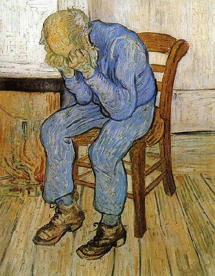 Vincent Van Gogh Old Man in Sorrow oil painting picture